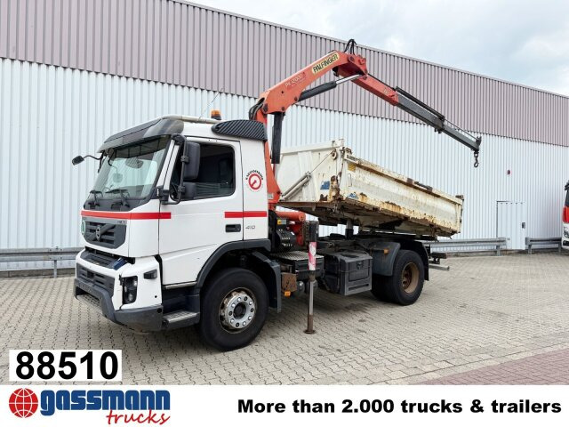 Volvo FMX 410 4x2 mit Kran Palfinger PK12000 - شاحنة قلاب, شاحنة كرين: صورة 1 Volvo FMX 410 4x2 mit Kran Palfinger PK12000 - شاحنة قلاب, شاحنة كرين: صورة 1