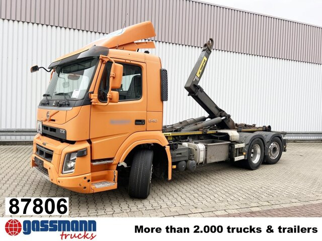Volvo FMX 540 6x2, Lenk-/Liftachse, Motorabtrieb - شاحنة ذات خطاف: صورة 1 Volvo FMX 540 6x2, Lenk-/Liftachse, Motorabtrieb - شاحنة ذات خطاف: صورة 1