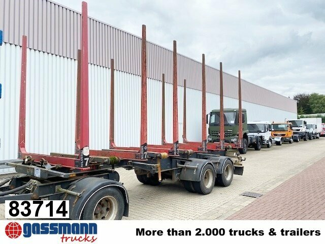 ZASLAW D-36657 Holzanhänger - مقطورة اخشاب: صورة 1 ZASLAW D-36657 Holzanhänger - مقطورة اخشاب: صورة 1