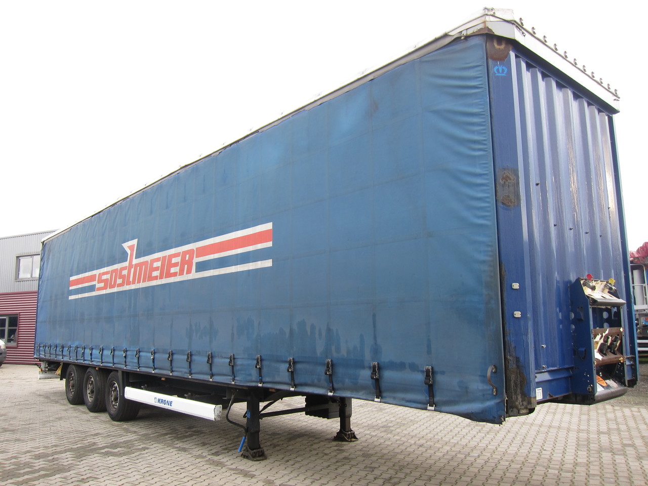 KRONE SD MegaLiner Liftaxle BPW Disc - مقطورة ستارة جانبية: صورة 2 KRONE SD MegaLiner Liftaxle BPW Disc - مقطورة ستارة جانبية: صورة 2