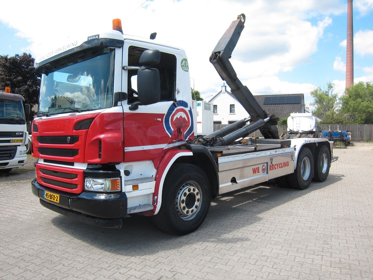 Scania P410 CB6X2 HSA Hyva 22T Haken E6 Liftachse - شاحنة ذات خطاف: صورة 2 Scania P410 CB6X2 HSA Hyva 22T Haken E6 Liftachse - شاحنة ذات خطاف: صورة 2