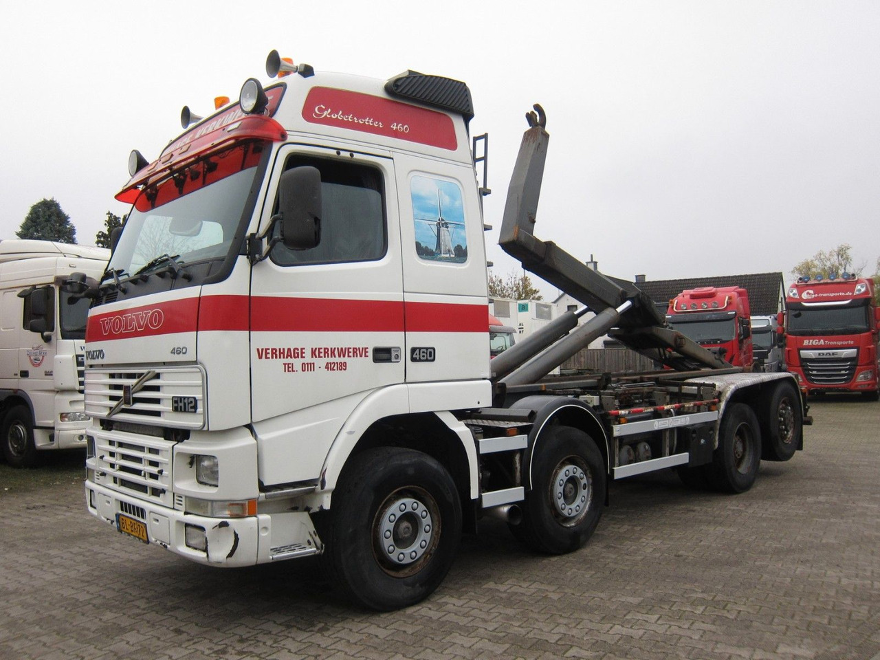 Volvo FH 460 Globe 8X2 Haken 25T Manual Ap-Achse - شاحنة ذات خطاف: صورة 1 Volvo FH 460 Globe 8X2 Haken 25T Manual Ap-Achse - شاحنة ذات خطاف: صورة 1