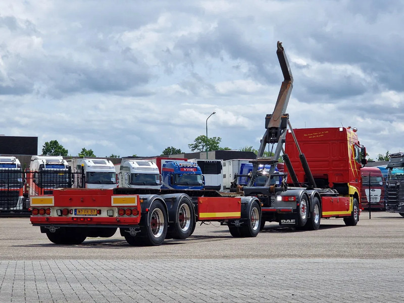 DAF XF 440 SpaceCab 6x2*4 - VDL Hooklift 21T + GS Meppel trailer 2004 - شاحنة - نظام الكابلات: صورة 5 DAF XF 440 SpaceCab 6x2*4 - VDL Hooklift 21T + GS Meppel trailer 2004 - شاحنة - نظام الكابلات: صورة 5