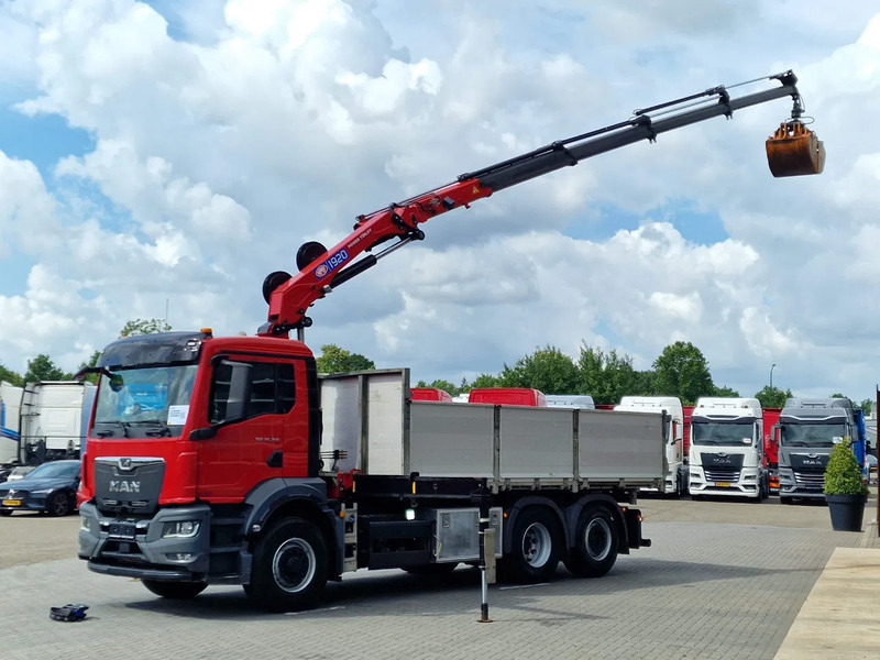 MAN TGS 26.360 6x4 Hydrodrive / Crane HMF1920K-RCS / 3 way tipper HMF / Low KM 110.700! - شاحنة كرين: صورة 4 MAN TGS 26.360 6x4 Hydrodrive / Crane HMF1920K-RCS / 3 way tipper HMF / Low KM 110.700! - شاحنة كرين: صورة 4