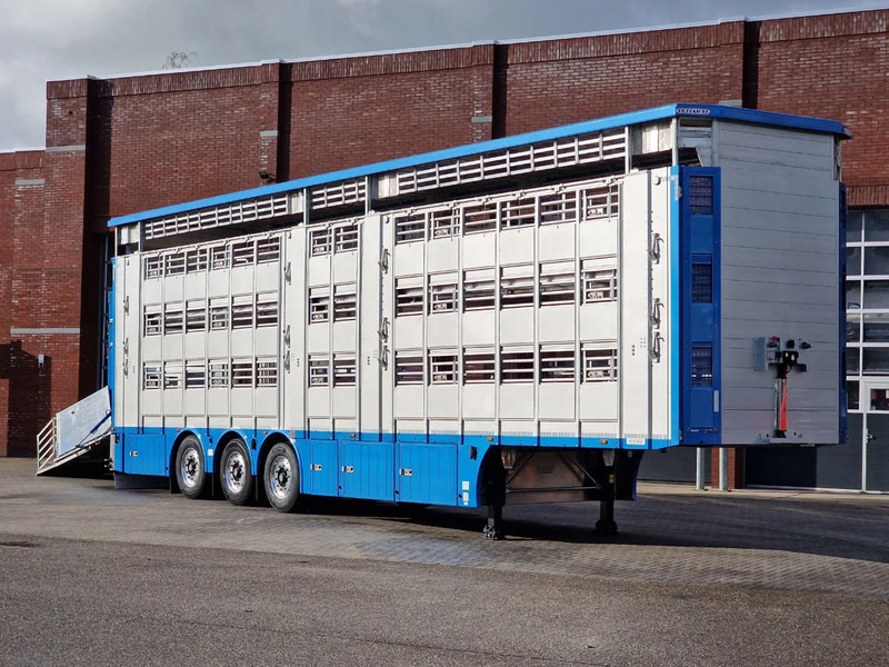 Pezzaioli New 3 stock livestock trailer 95.4M2 - Water & Ventilation - Lifting floors - Lifting roof - Lift axle - نصف مقطورة لنقل الحيوانات: صورة 1 Pezzaioli New 3 stock livestock trailer 95.4M2 - Water & Ventilation - Lifting floors - Lifting roof - Lift axle - نصف مقطورة لنقل الحيوانات: صورة 1