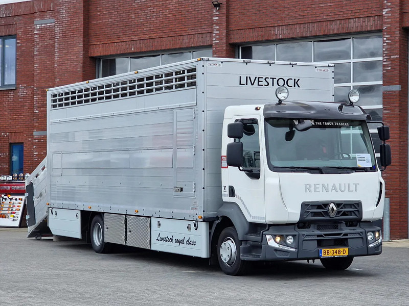 Renault Midlum D210 4x2 - NEW - Pezzaioli 1 deck - Ventilation - 17.9M2 - Ramp - Euro6d - شاحنة نقل المواشي: صورة 1 Renault Midlum D210 4x2 - NEW - Pezzaioli 1 deck - Ventilation - 17.9M2 - Ramp - Euro6d - شاحنة نقل المواشي: صورة 1