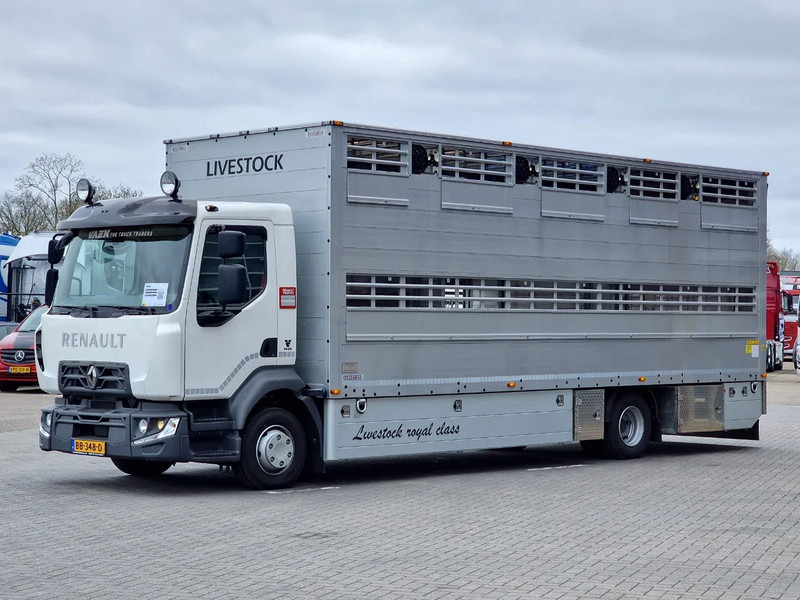 Renault Midlum D210 4x2 - NEW - Pezzaioli 1 deck - Ventilation - 17.9M2 - Ramp - Euro6d - شاحنة نقل المواشي: صورة 4 Renault Midlum D210 4x2 - NEW - Pezzaioli 1 deck - Ventilation - 17.9M2 - Ramp - Euro6d - شاحنة نقل المواشي: صورة 4