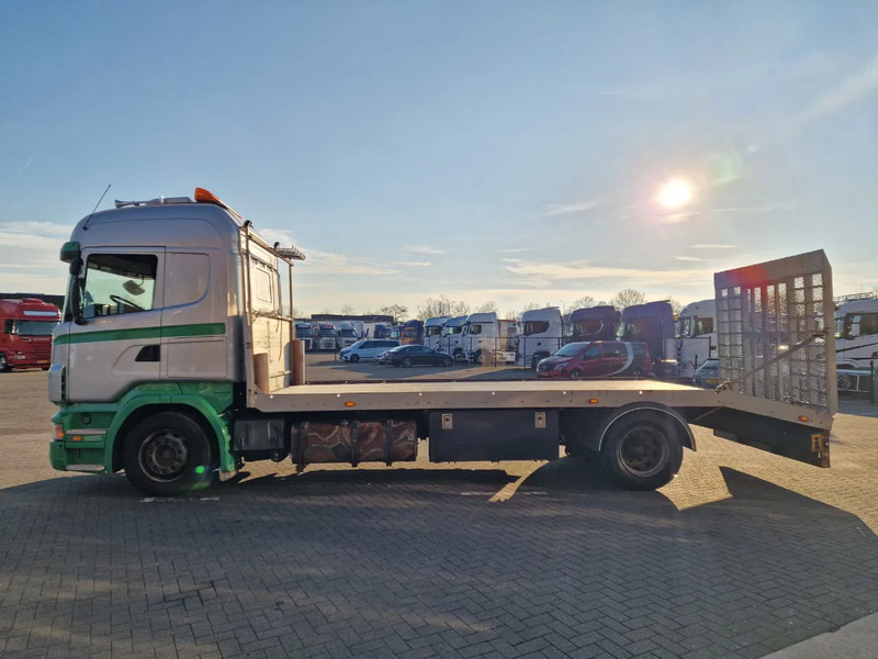 Scania R380 4x2 - Car transport / Flatbed - Ramp - Full air - Night clima - شاحنة نقل سيارات شاحنة: صورة 5 Scania R380 4x2 - Car transport / Flatbed - Ramp - Full air - Night clima - شاحنة نقل سيارات شاحنة: صورة 5
