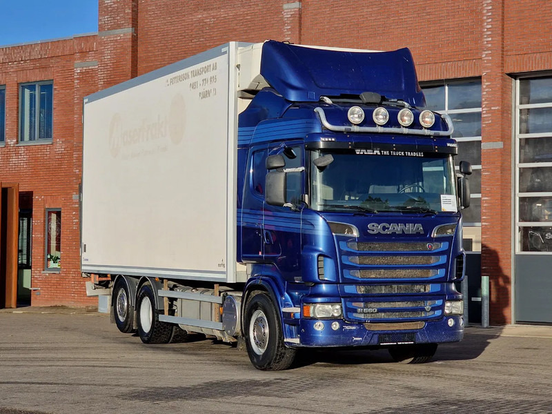 Scania R560 V8 Topline 6x2*4 - Frigo - Loadlift - Full air - Euro 5 - شاحنة صندوق متساوي: صورة 1 Scania R560 V8 Topline 6x2*4 - Frigo - Loadlift - Full air - Euro 5 - شاحنة صندوق متساوي: صورة 1