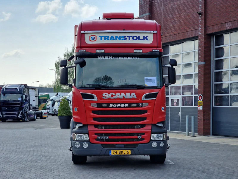 Scania R730 Topline 6x2*4 - Retarder - King of the Road - Night clima - Steering axle - Leather - شاحنة هيكل كابينة: صورة 2 Scania R730 Topline 6x2*4 - Retarder - King of the Road - Night clima - Steering axle - Leather - شاحنة هيكل كابينة: صورة 2