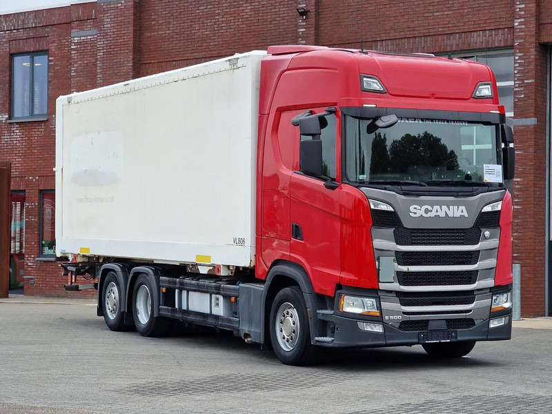 Scania S500 NGS B6X2NB BDF / Box / Loadinglift / Full air / retarder - شاحنة مقفلة: صورة 1 Scania S500 NGS B6X2NB BDF / Box / Loadinglift / Full air / retarder - شاحنة مقفلة: صورة 1