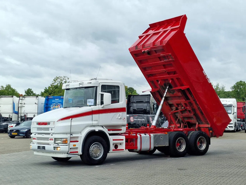 Scania T124-470 6x2 - Tipper - Manual gearbox - Full steel - Robson Drive - New Engine - Torpedo/Hauber - شاحنة قلاب: صورة 4 Scania T124-470 6x2 - Tipper - Manual gearbox - Full steel - Robson Drive - New Engine - Torpedo/Hauber - شاحنة قلاب: صورة 4