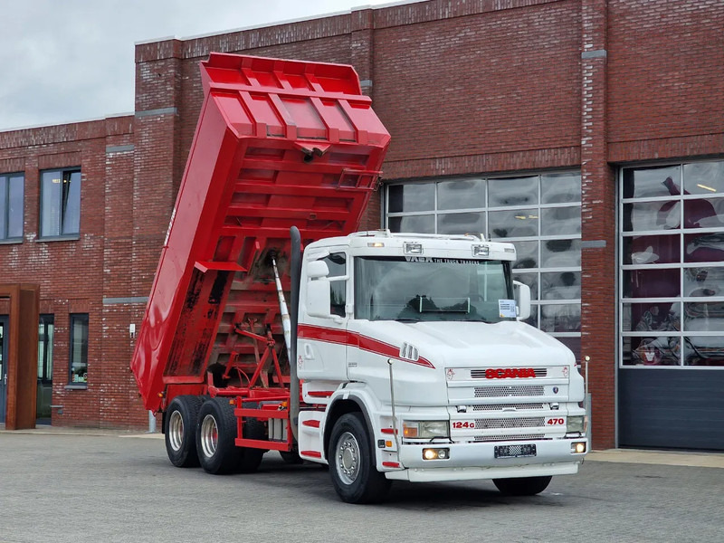 Scania T124-470 6x2 - Tipper - Manual gearbox - Full steel - Robson Drive - New Engine - Torpedo/Hauber - شاحنة قلاب: صورة 1 Scania T124-470 6x2 - Tipper - Manual gearbox - Full steel - Robson Drive - New Engine - Torpedo/Hauber - شاحنة قلاب: صورة 1