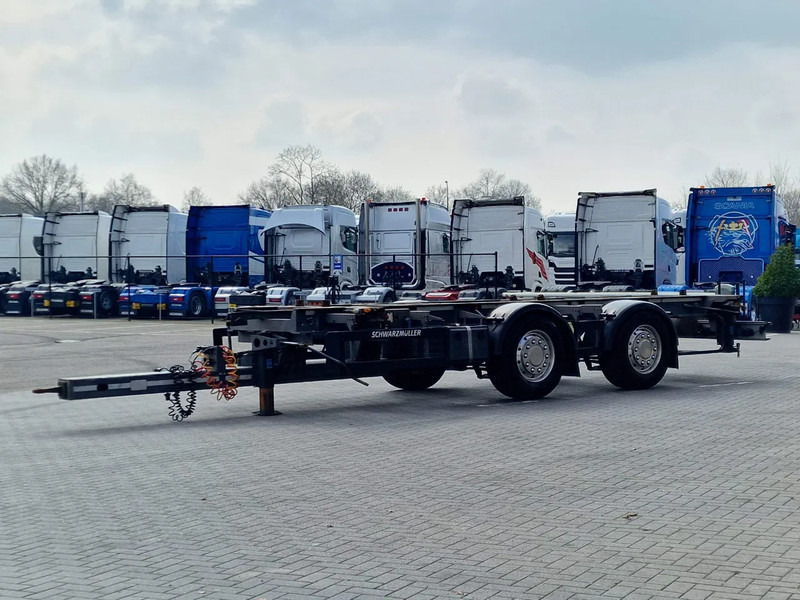Schwarzmüller S08VLN3 - BDF trailer - 2 axle - Alloy wheels - مقطورة نقل الحاويات: صورة 3 Schwarzmüller S08VLN3 - BDF trailer - 2 axle - Alloy wheels - مقطورة نقل الحاويات: صورة 3