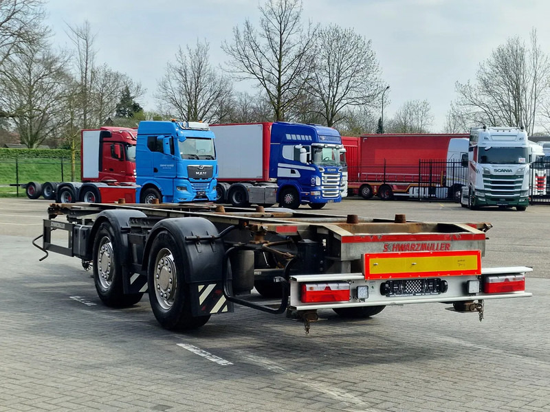Schwarzmüller S08VLN3 - BDF trailer - 2 axle - Alloy wheels - مقطورة نقل الحاويات: صورة 5 Schwarzmüller S08VLN3 - BDF trailer - 2 axle - Alloy wheels - مقطورة نقل الحاويات: صورة 5