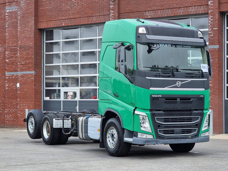 Volvo FH 13.460 Globetrotter 6x2 - Chassis - 4.60 WB - HUB Reduction - LNG - شاحنة هيكل كابينة: صورة 1 Volvo FH 13.460 Globetrotter 6x2 - Chassis - 4.60 WB - HUB Reduction - LNG - شاحنة هيكل كابينة: صورة 1