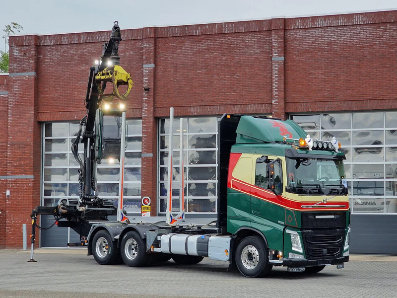 Volvo FH 13.540 6x4 - HIAB / Loglift F125Z 80 Crane - Krane - Grua year 2019 - شاحنة قطع الأشجار, شاحنة كرين: صورة 1 Volvo FH 13.540 6x4 - HIAB / Loglift F125Z 80 Crane - Krane - Grua year 2019 - شاحنة قطع الأشجار, شاحنة كرين: صورة 1
