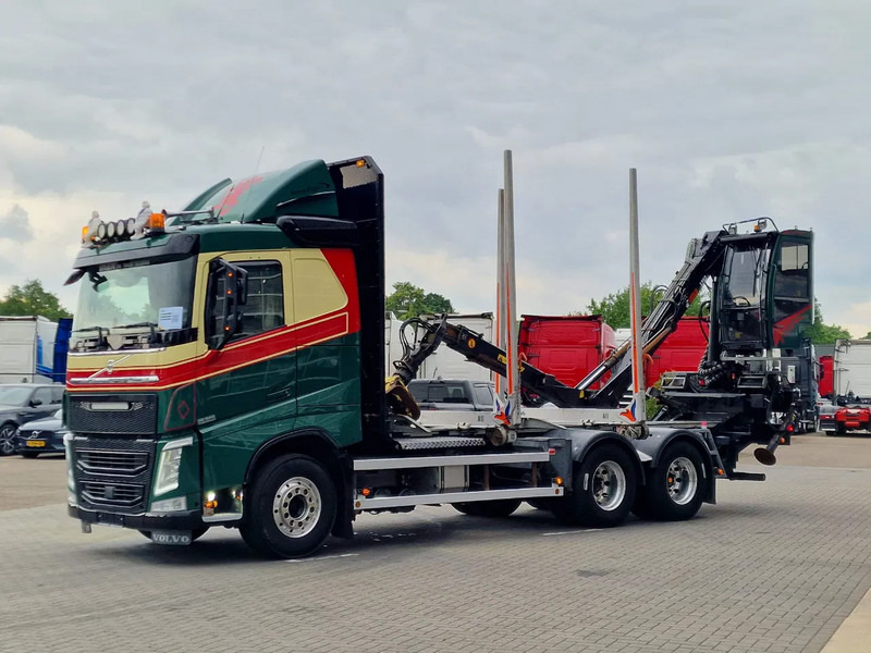 Volvo FH 13.540 6x4 - HIAB / Loglift F125Z 80 Crane - Krane - Grua year 2019 - شاحنة قطع الأشجار, شاحنة كرين: صورة 5 Volvo FH 13.540 6x4 - HIAB / Loglift F125Z 80 Crane - Krane - Grua year 2019 - شاحنة قطع الأشجار, شاحنة كرين: صورة 5