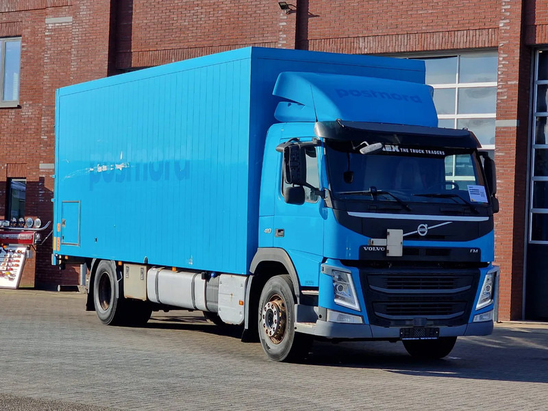 Volvo FM 410 4x2 - Box - Loadlift - Full air - Euro 6 - Box: 7.50 - شاحنة مقفلة: صورة 1 Volvo FM 410 4x2 - Box - Loadlift - Full air - Euro 6 - Box: 7.50 - شاحنة مقفلة: صورة 1