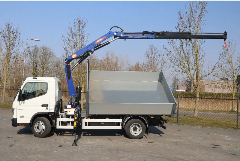شاحنة قلاب, شاحنة كرين FUSO 7C18 | 4X2 | 3-WAY TIPPER | PM 6.5 KRAN /CRANE: صورة 10