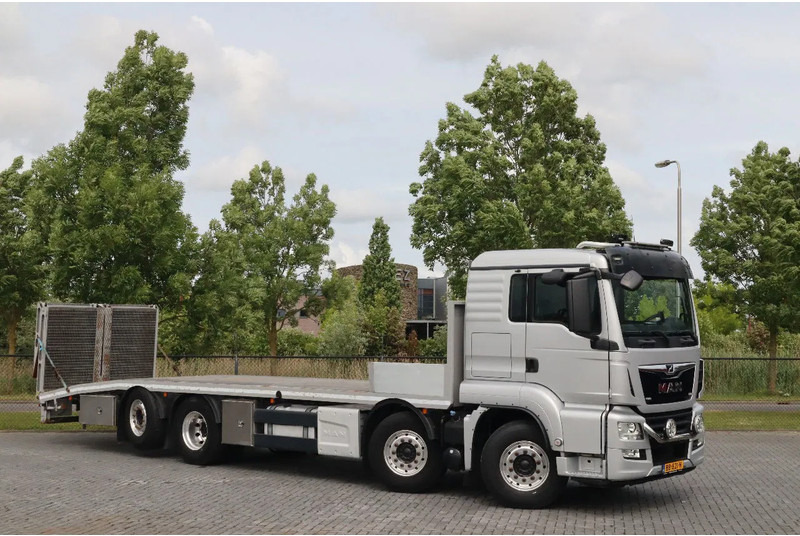 MAN TGS 35.500 8X2*4 | MACHINE TRANSPORT | MASCHINEN | WINCH | REMOTE - شاحنات مسطحة: صورة 3 MAN TGS 35.500 8X2*4 | MACHINE TRANSPORT | MASCHINEN | WINCH | REMOTE - شاحنات مسطحة: صورة 3