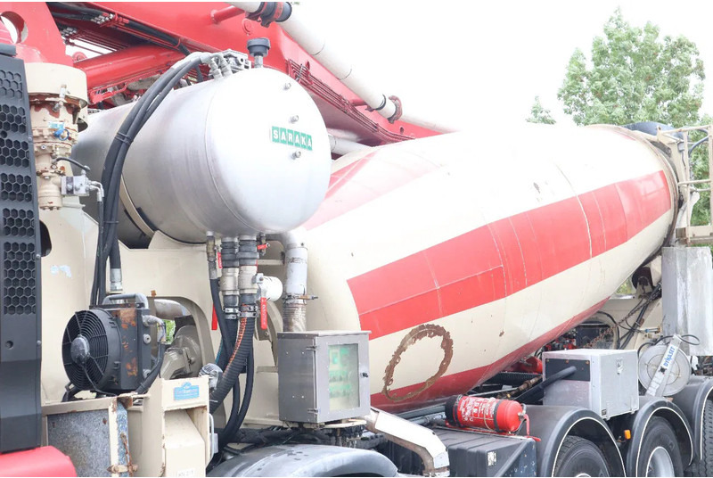 شاحنة خلاطة خرسانة MAN TGS 50.440 | 10X4*6 | SARAKA 28 METER | 8M3 MIXER: صورة 11