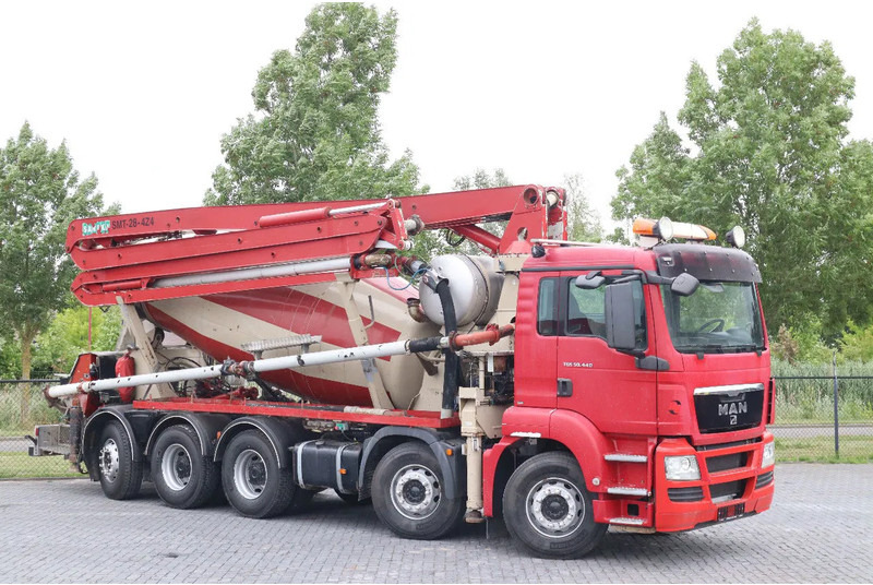MAN TGS 50.440 | 10X4*6 | SARAKA 28 METER | 8M3 MIXER - مضخة خرسانة: صورة 4 MAN TGS 50.440 | 10X4*6 | SARAKA 28 METER | 8M3 MIXER - مضخة خرسانة: صورة 4