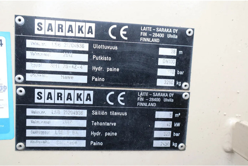 مضخة خرسانة MAN TGS 50.440 | 10X4*6 | SARAKA 28 METER | 8M3 MIXER: صورة 19