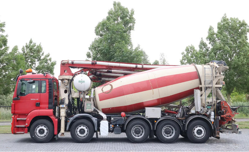 مضخة خرسانة MAN TGS 50.440 | 10X4*6 | SARAKA 28 METER | 8M3 MIXER: صورة 9