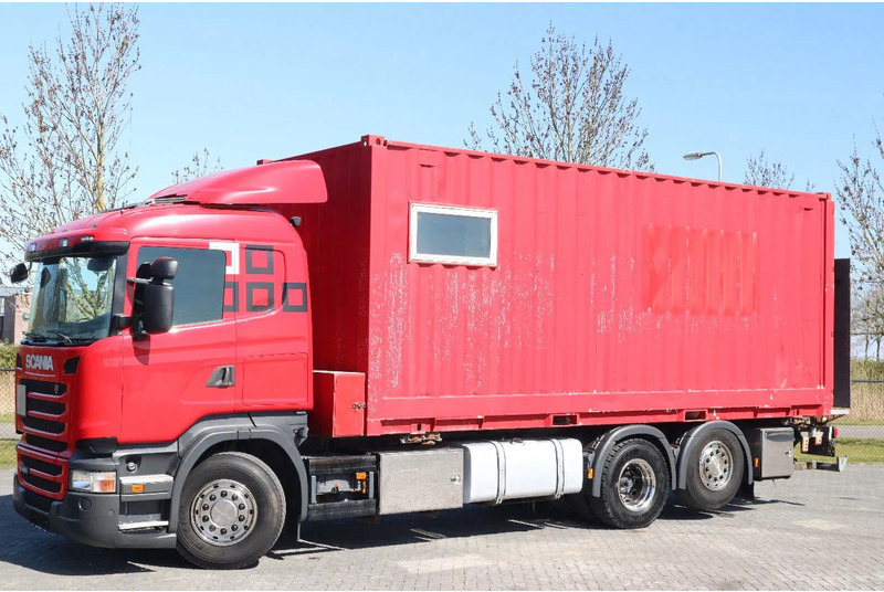Scania R490 | 6X2 | RETARDER | BDF | MOBILE WORKSHOP | WERKSTATT - شاحنات الحاويات / جسم علوي قابل للتغيير شاحنة: صورة 1 Scania R490 | 6X2 | RETARDER | BDF | MOBILE WORKSHOP | WERKSTATT - شاحنات الحاويات / جسم علوي قابل للتغيير شاحنة: صورة 1