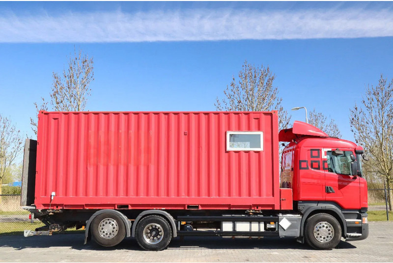 Scania R490 | 6X2 | RETARDER | BDF | MOBILE WORKSHOP | WERKSTATT - شاحنات الحاويات / جسم علوي قابل للتغيير شاحنة: صورة 4 Scania R490 | 6X2 | RETARDER | BDF | MOBILE WORKSHOP | WERKSTATT - شاحنات الحاويات / جسم علوي قابل للتغيير شاحنة: صورة 4