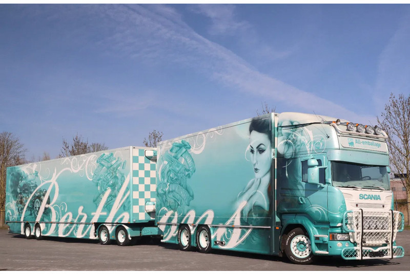 Scania R560 V8 | BERTHONS HOT ROD | CUSTOM SPECIAL TRUCK - شاحنة مقفلة: صورة 5 Scania R560 V8 | BERTHONS HOT ROD | CUSTOM SPECIAL TRUCK - شاحنة مقفلة: صورة 5