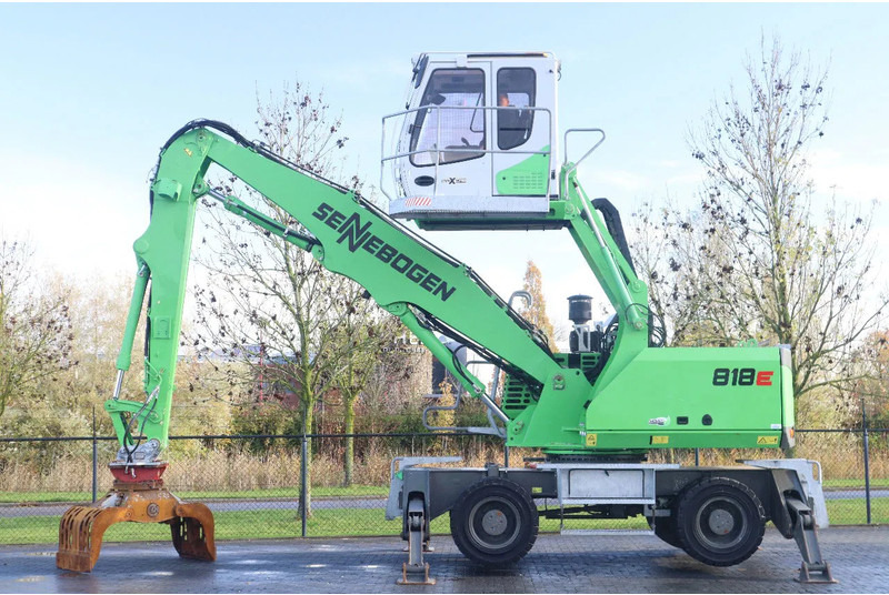 Sennebogen 818 E K9 ULM | SORTING GRAB | GOOD TIRES - حفارة دولاب: صورة 1 Sennebogen 818 E K9 ULM | SORTING GRAB | GOOD TIRES - حفارة دولاب: صورة 1
