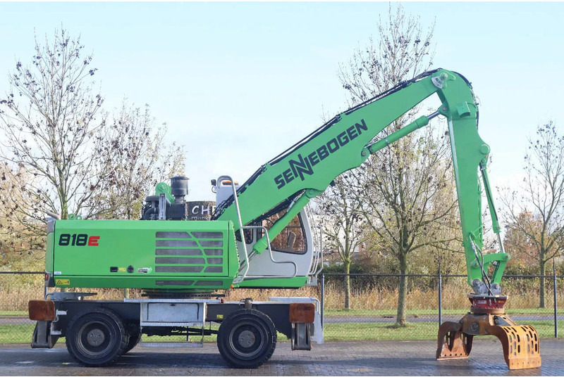 Sennebogen 818 E K9 ULM | SORTING GRAB | GOOD TIRES - حفارة دولاب: صورة 4 Sennebogen 818 E K9 ULM | SORTING GRAB | GOOD TIRES - حفارة دولاب: صورة 4