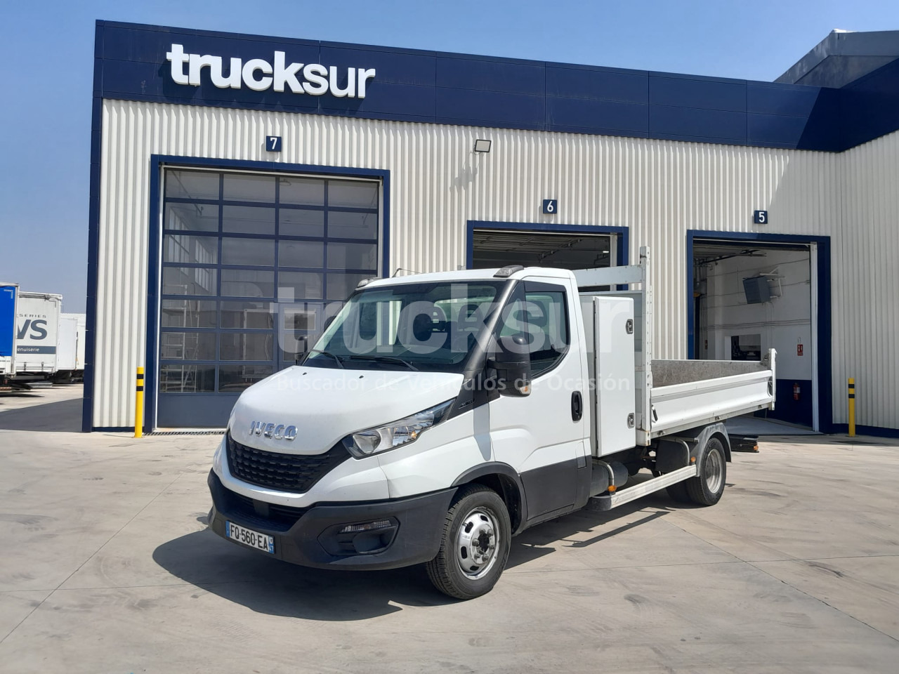 IVECO DAILY 35C14 - مقطورة قلاب: صورة 2 IVECO DAILY 35C14 - مقطورة قلاب: صورة 2