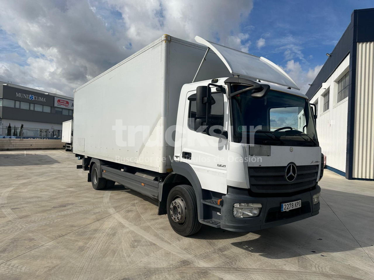 MERCEDES ATEGO - شاحنة مقفلة: صورة 2 MERCEDES ATEGO - شاحنة مقفلة: صورة 2