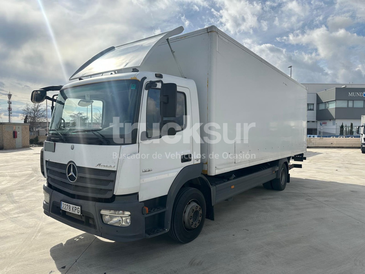 MERCEDES ATEGO - شاحنة مقفلة: صورة 1 MERCEDES ATEGO - شاحنة مقفلة: صورة 1