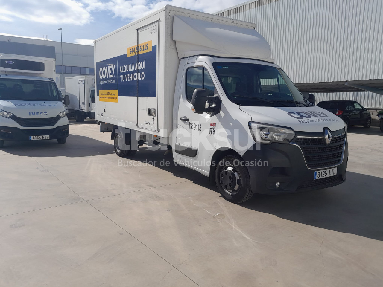 RENAULT 165.35 GV - شاحنة مغلقة الصندوق: صورة 1 RENAULT 165.35 GV - شاحنة مغلقة الصندوق: صورة 1