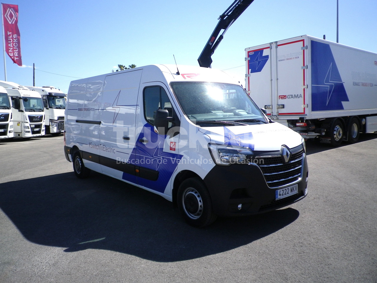 RENAULT MASTER E-TECH ELECTRICO 100% - شاحنة مغلقة الصندوق: صورة 2 RENAULT MASTER E-TECH ELECTRICO 100% - شاحنة مغلقة الصندوق: صورة 2
