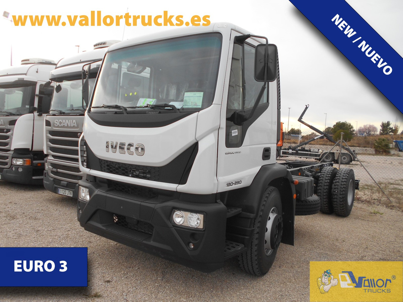 IVECO EUROCARGO - ML180EL28 - - ONLY EXPORT OUT EUROPE - شاحنة هيكل كابينة: صورة 1 IVECO EUROCARGO - ML180EL28 - - ONLY EXPORT OUT EUROPE - شاحنة هيكل كابينة: صورة 1