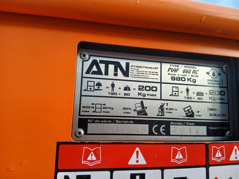 Atn PIAF 660 RC - الرأسي رفع الصاري: صورة 5 Atn PIAF 660 RC - الرأسي رفع الصاري: صورة 5