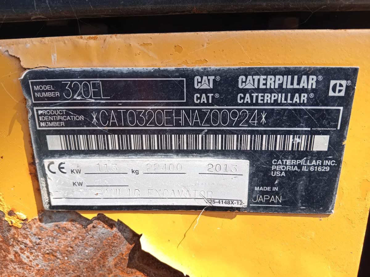 Caterpillar 320EL - حفار زحاف: صورة 4 Caterpillar 320EL - حفار زحاف: صورة 4