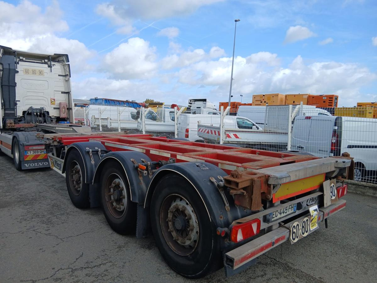 Fliegl - نصف مقطورة لنقل الحاويات: صورة 3 Fliegl - نصف مقطورة لنقل الحاويات: صورة 3