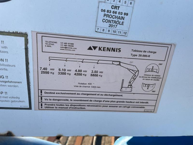 نصف مقطورة مسطحة Fruehauf: صورة 9