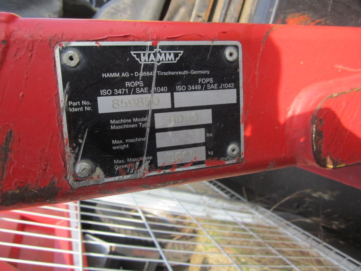 Hamm HD 10 - مدحلة: صورة 3 Hamm HD 10 - مدحلة: صورة 3