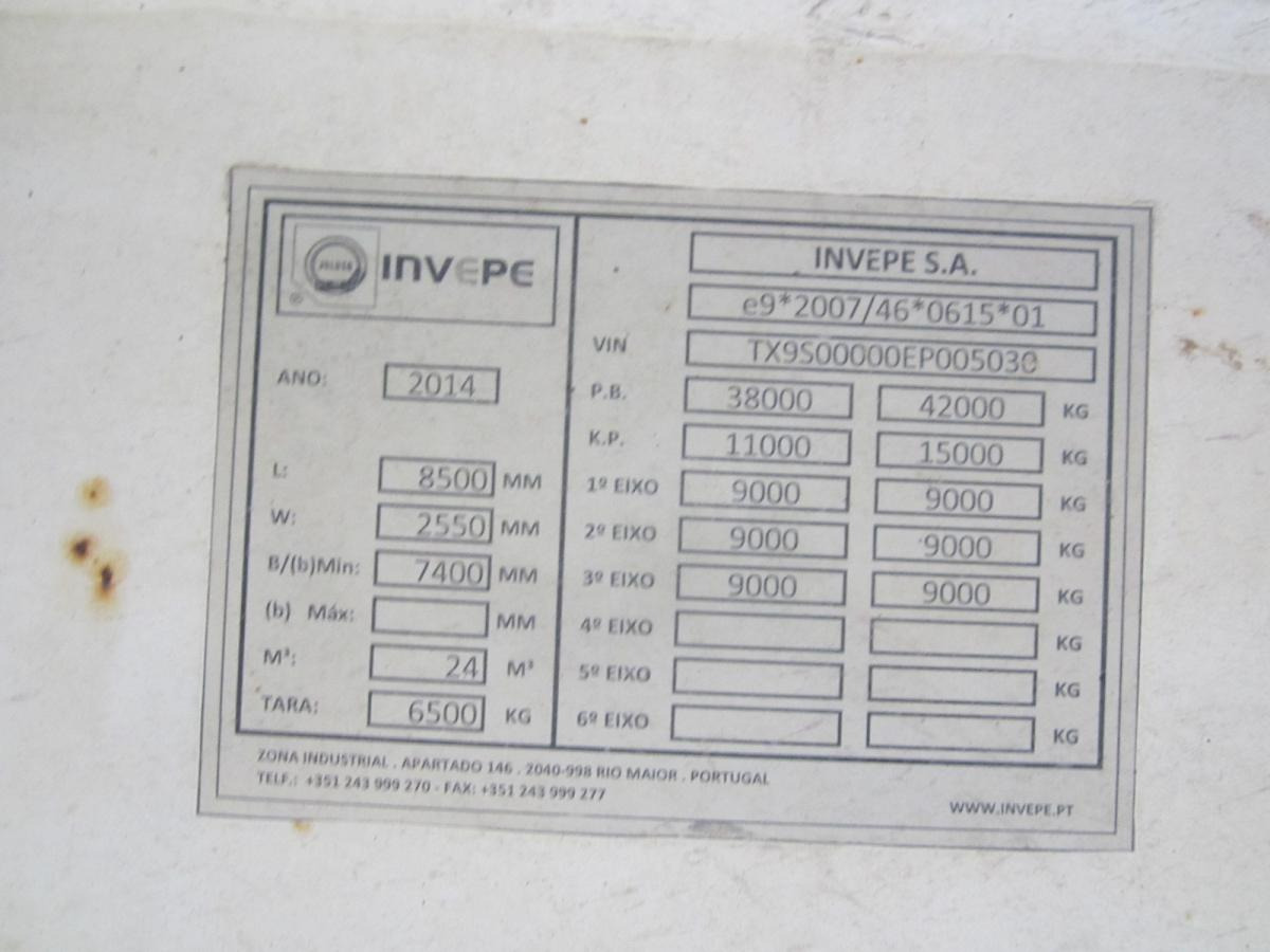 Invepe - قلابة نصف مقطورة نصف مقطورة قلابة: صورة 3 Invepe - قلابة نصف مقطورة نصف مقطورة قلابة: صورة 3