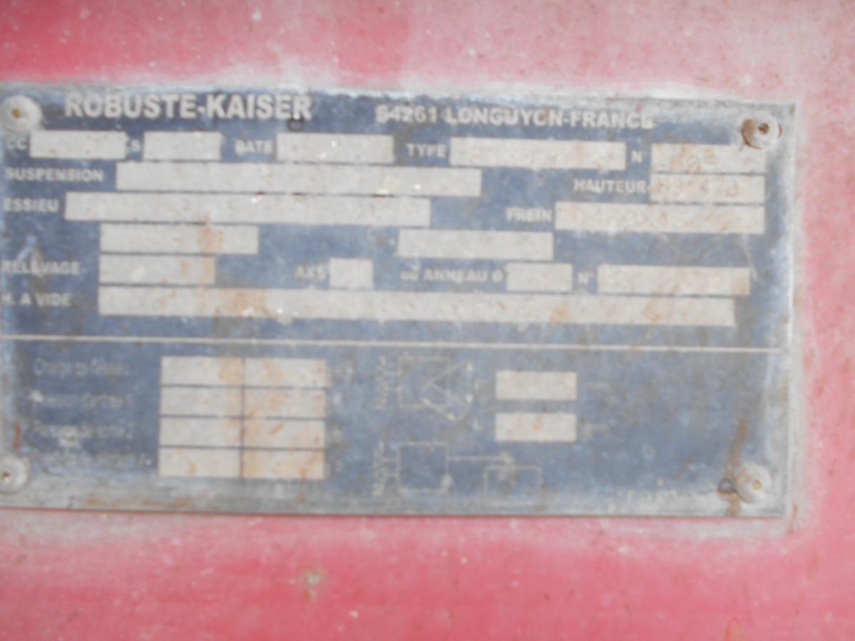 Kaiser - قلابة نصف مقطورة نصف مقطورة قلابة: صورة 4 Kaiser - قلابة نصف مقطورة نصف مقطورة قلابة: صورة 4