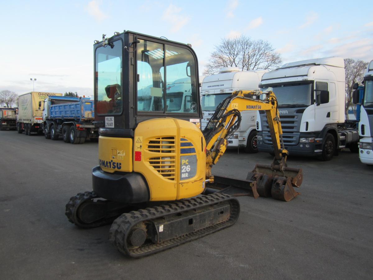 Komatsu PC26MR-3 - حفارة مُصَّغرة: صورة 3 Komatsu PC26MR-3 - حفارة مُصَّغرة: صورة 3