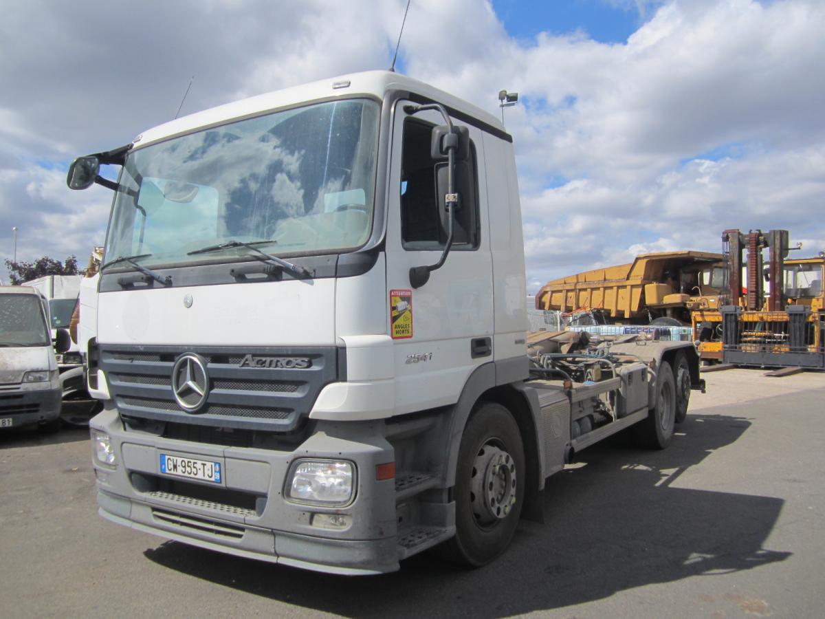 Mercedes Actros 2541 - شاحنة ذات خطاف: صورة 1 Mercedes Actros 2541 - شاحنة ذات خطاف: صورة 1