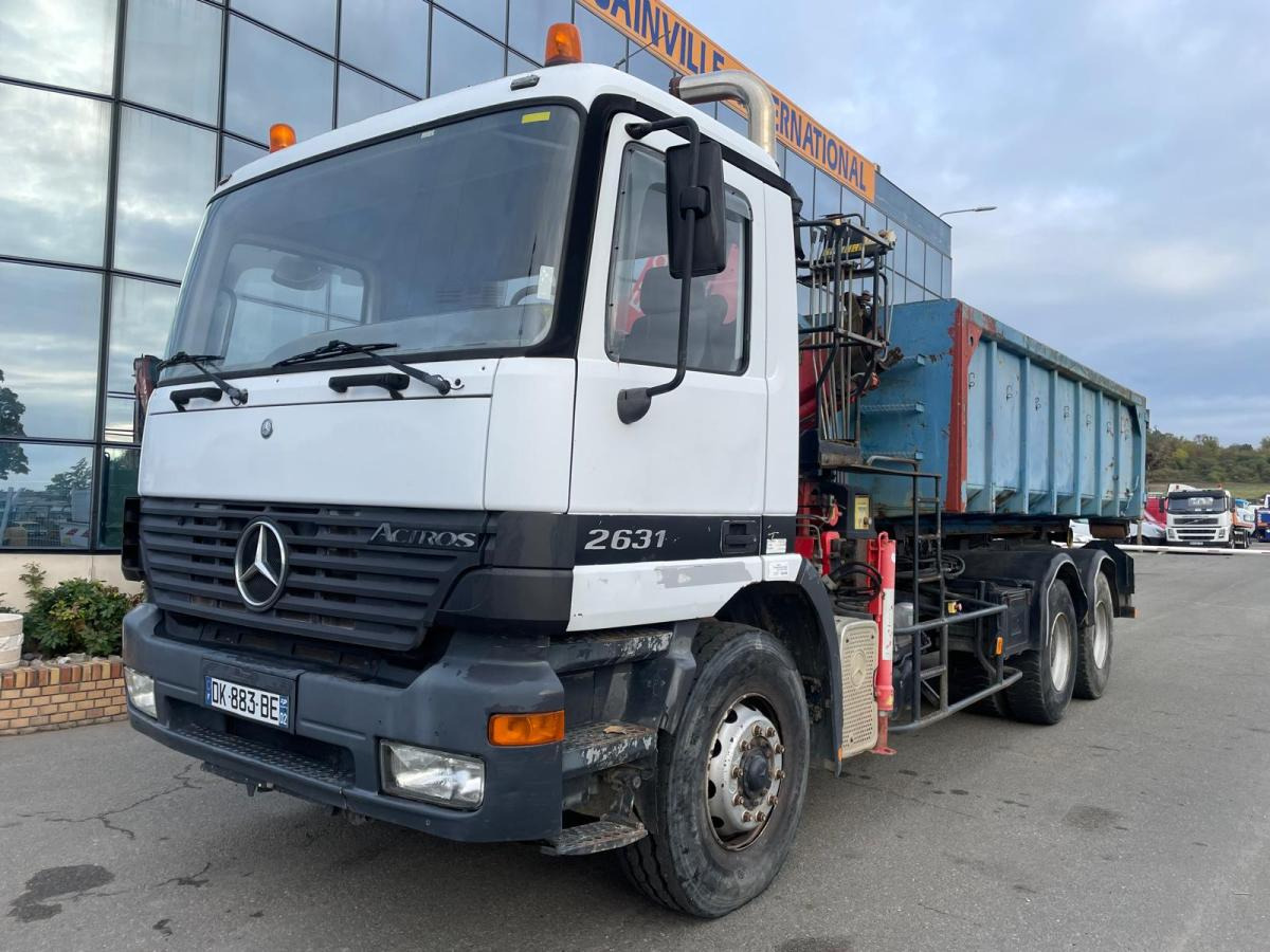 Mercedes Actros 2631 - شاحنة ذات خطاف, شاحنة كرين: صورة 2 Mercedes Actros 2631 - شاحنة ذات خطاف, شاحنة كرين: صورة 2